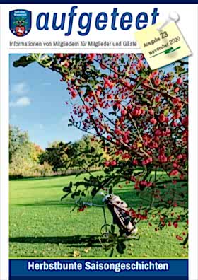 Golfclub Neuhof Magazin aufgeteet Cover Nr23