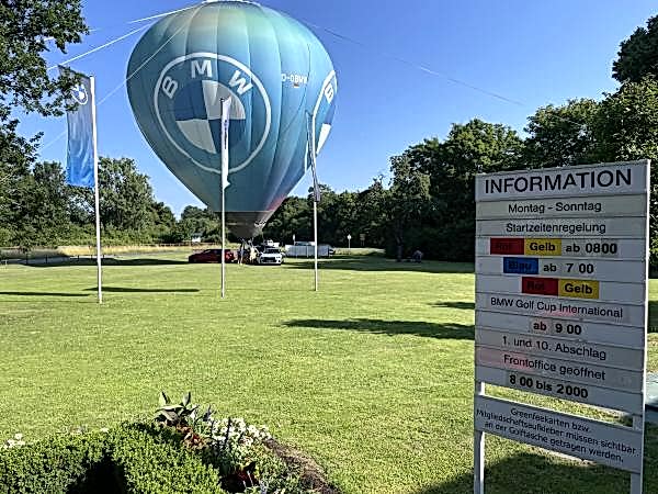 Luftballon vom Clubhaus
