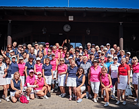 Gruppenbild Damengolf FSP St2. Leon Rot